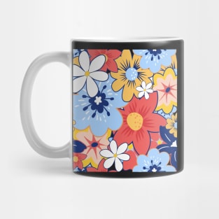 SPRING FLORAL PATTERN DAISY Mug